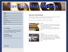 Tablet Screenshot of maverickmetalworks.com